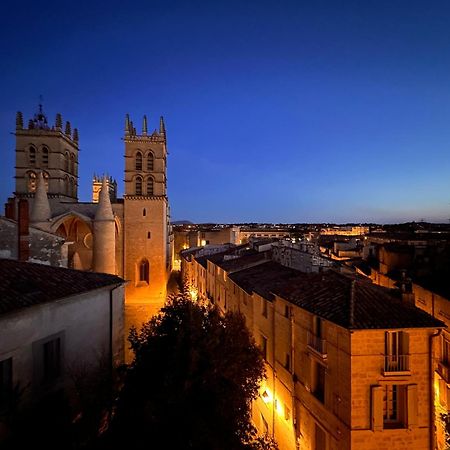 La Terrasse, Vue Sur Les Toits De Montpellier Lejlighed Eksteriør billede