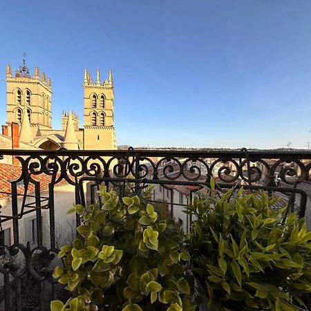 La Terrasse, Vue Sur Les Toits De Montpellier Lejlighed Eksteriør billede